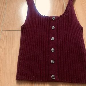 Button down crop
